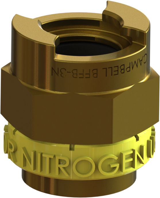 Female X Female Npt With Nitrogen Ring Campbell Fittings