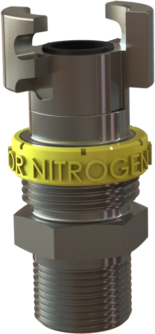 Male NPT (with Nitrogen ring & without locking sleeve)